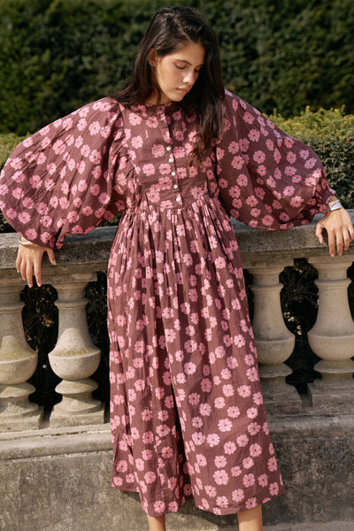 Anika Maxi Dress ~ Pink Cosmos