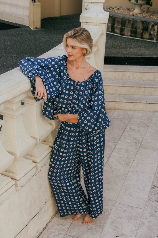 Zahra Pants ~ Indigo