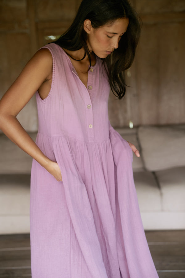 Nadi Dress ~ Mauve