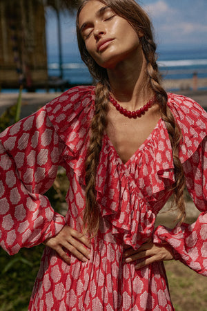 Pari Maxi Dress ~ Sangria