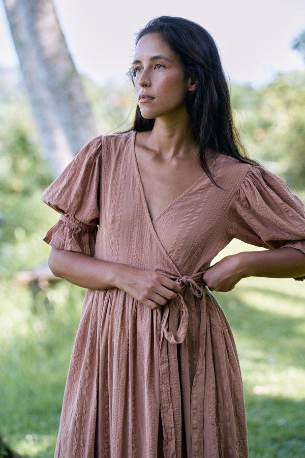 Uma Maxi Dress ~ Clay