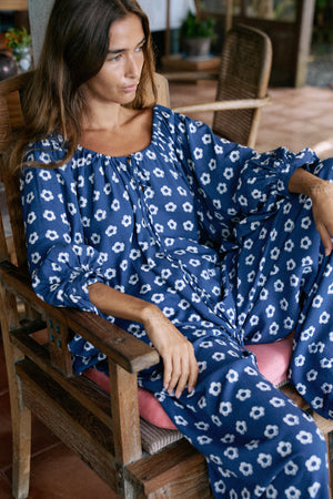 Zahra Pants ~ Indigo