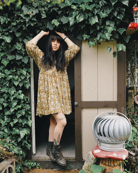 Kyra Mini Dress ~ Olive