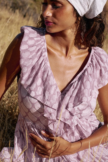 Padma Maxi Dress ~ Amethyst