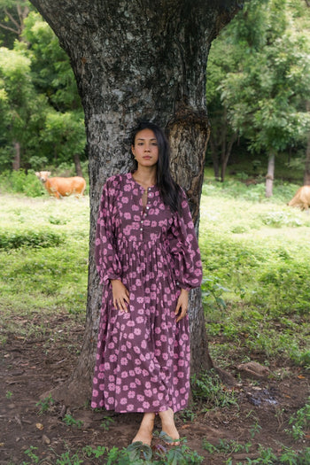 Anika Maxi Dress ~ Pink Cosmos