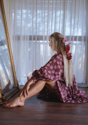 Anika Maxi Dress ~ Pink Cosmos